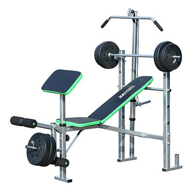 Banco supino reto com polia WM-203 – Multi usos